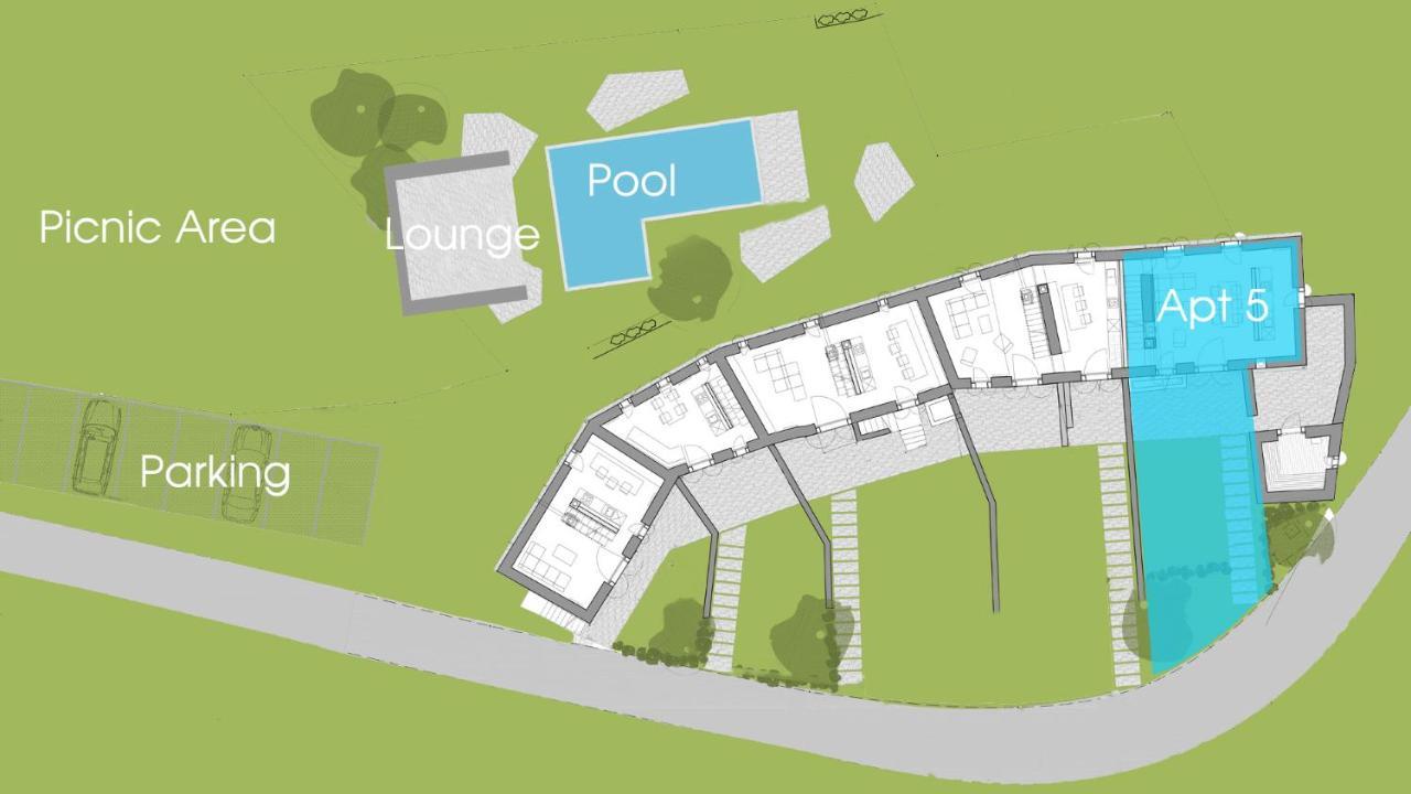Villas Martincici With Large Pool Grožnjan Zimmer foto